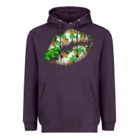 Plum St. Patricks Day White Lips Heavyweight Hoodie - Bettercallsaul