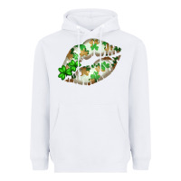 White St. Patricks Day White Lips Heavyweight Hoodie - Bettercallsaul