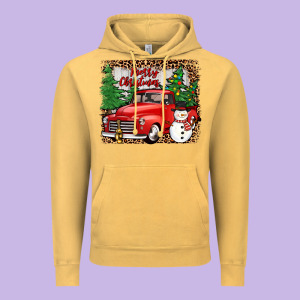 Merry Christmas Vintage Hoodie Designed By Jahusdesignshop