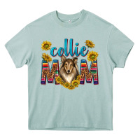 Arona western collie mom Heavy Core Tee - texasbilliewilder