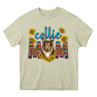 Mossy western collie mom Heavy Core Tee - texasbilliewilder