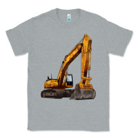 Heather Grey excavator Classic Tee - LillyAllenDesigns