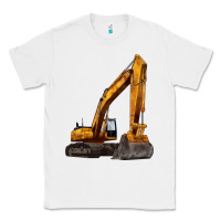 White excavator Classic Tee - LillyAllenDesigns