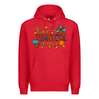 Red one thankful mama Premium Hoodie - JahusDesignShop