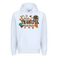 White one thankful mama Premium Hoodie - JahusDesignShop