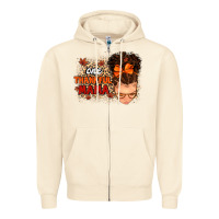 Sandshell one thankful mama Zipper Hoodie - MaliasSmallBusiness