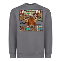 Storm cow junkie Heavyweight Sweatshirt - NancyCooperArtShop