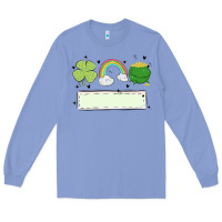 Colony Blue st patrick's trio name patch Long Sleeve Tee - MaliasSmallBusiness