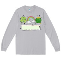 Moon Dust st patrick's trio name patch Long Sleeve Tee - MaliasSmallBusiness