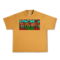 Peanut Butter horses roses ann cactuses license plate Urban Heavy Tee - Artiststas