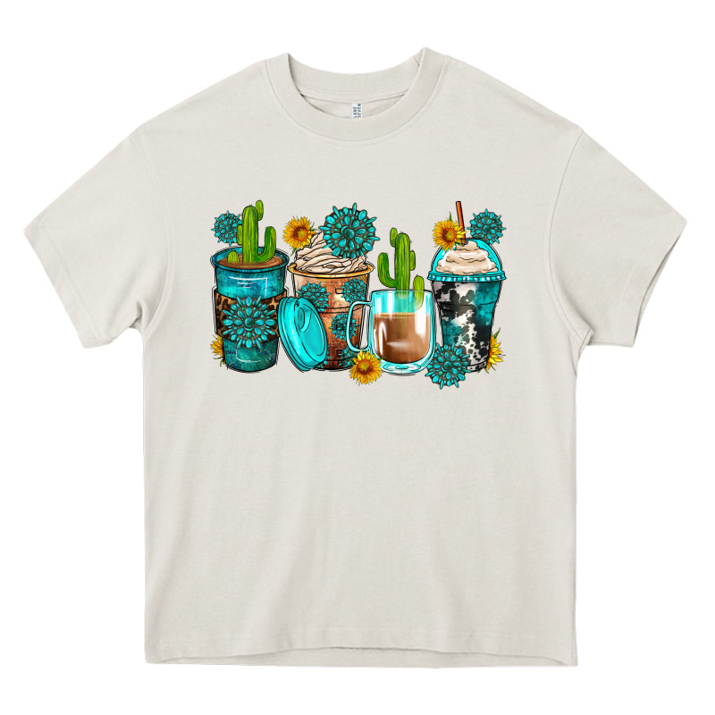 Gemstone Coffee Cups Heavy Core Tee by Zillion Design Studio | Teevron