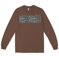 Chestnut grey leopard Long Sleeve Tee - JahusDesignShop