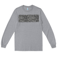 Heather Grey grey leopard Long Sleeve Tee - JahusDesignShop
