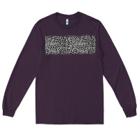 Plum grey leopard Long Sleeve Tee - JahusDesignShop