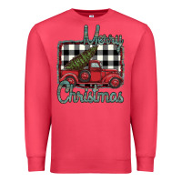 Cardinal Merry Christmas Truck Premium Sweatshirt - Bettercallsaul