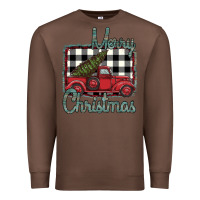 Chestnut Merry Christmas Truck Premium Sweatshirt - Bettercallsaul
