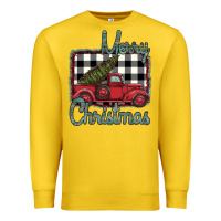 Lemon Merry Christmas Truck Premium Sweatshirt - Bettercallsaul
