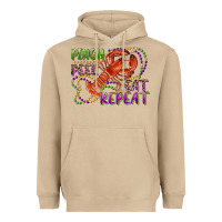 Mushroom pinch peel eat repeat crawfish Heavyweight Hoodie - RanaPortraitStore