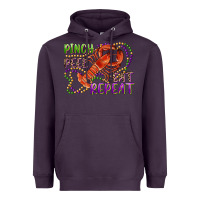 Plum pinch peel eat repeat crawfish Heavyweight Hoodie - RanaPortraitStore