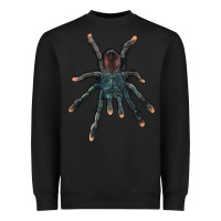 Black Pink Toe Tarantula Heavyweight Sweatshirt - LillyAllenDesigns