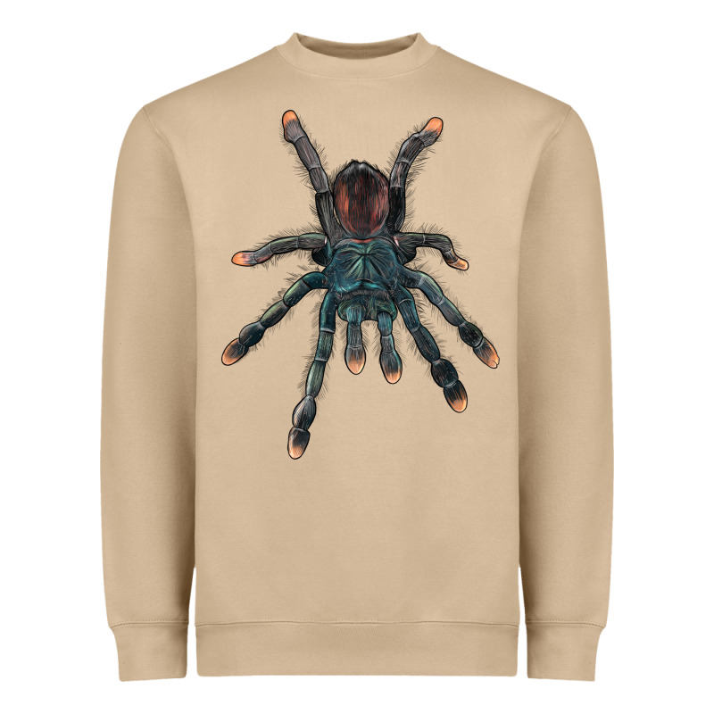 Pink Toe Tarantula Heavyweight Sweatshirt by LillyAllenDesigns | Teevron