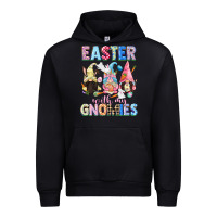 Black Easter with my gnomies  Easter Day Urban Hoodie - CowGirlArtShop