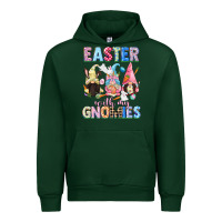 Forest Green Easter with my gnomies  Easter Day Urban Hoodie - CowGirlArtShop