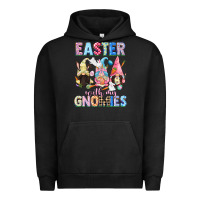 Pigment Black Easter with my gnomies  Easter Day Urban Hoodie - CowGirlArtShop