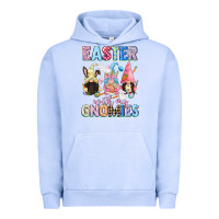 Pigment Grape Ice Easter with my gnomies  Easter Day Urban Hoodie - CowGirlArtShop
