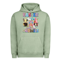 Pigment Oil Green Easter with my gnomies  Easter Day Urban Hoodie - CowGirlArtShop