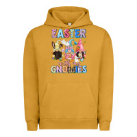 Pigment Peanut Butter Easter with my gnomies  Easter Day Urban Hoodie - CowGirlArtShop
