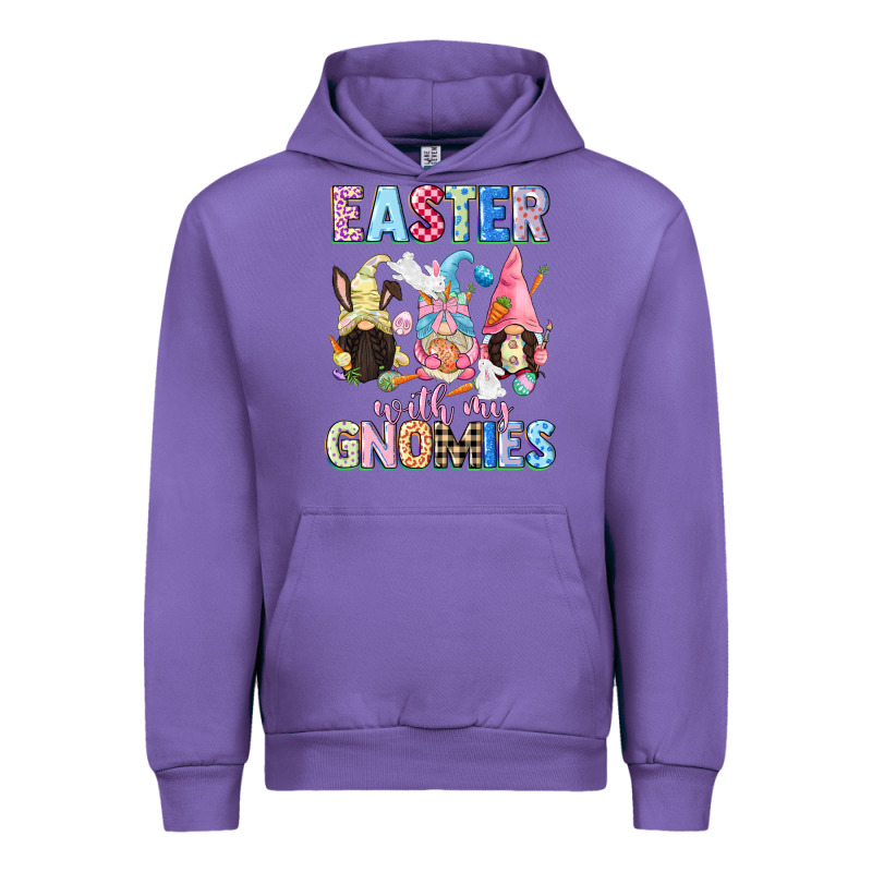 Easter With My Gnomies  Easter Day Urban Hoodie by CowGirlArtShop | Teevron