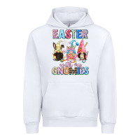 White Easter with my gnomies  Easter Day Urban Hoodie - CowGirlArtShop