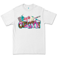 White obgyn Premium Tee - AdoDesignShop