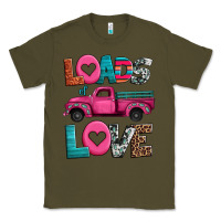Army Green loads of love valentine's day truck Classic Tee - Jasminsmagicworld