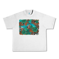 Gemstone Wood And Cowhide Background Urban Heavy Tee | Teevron
