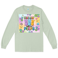 Matcha chillin' with my peeps Long Sleeve Tee - MaliasSmallBusiness