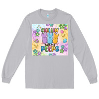 Moon Dust chillin' with my peeps Long Sleeve Tee - MaliasSmallBusiness