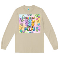 Mushroom chillin' with my peeps Long Sleeve Tee - MaliasSmallBusiness