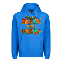 True Royal thankful grateful blessed mom pumpkin Premium Hoodie - NancyCooperArtShop
