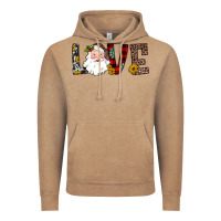 Vintage Coffee love santa Vintage Hoodie - JahusDesignShop