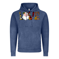 Vintage Denim love santa Vintage Hoodie - JahusDesignShop