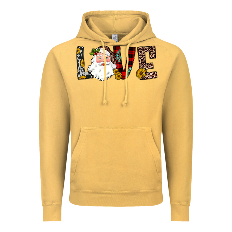 Love Santa Vintage Hoodie by JahusDesignShop | Teevron