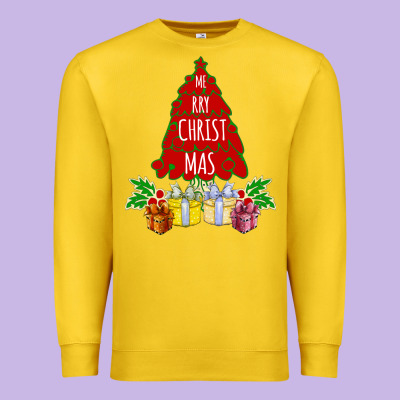 Red Merry Christmas 2020 Premium Sweatshirt Designed By Bettercallsaul