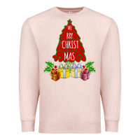Pale Pink Red Merry Christmas 2020 Premium Sweatshirt - Bettercallsaul