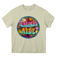 Mossy western groovy teachers aide Heavy Core Tee - BarkalooDesign