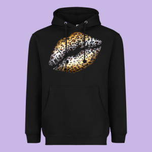Cheetah Lips Heavyweight Hoodie Designed By Bettercallsaul
