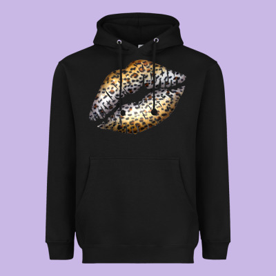 Cheetah Lips Heavyweight Hoodie Designed By Bettercallsaul