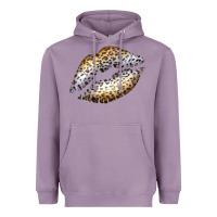 Lavender Cheetah Lips Heavyweight Hoodie - Bettercallsaul