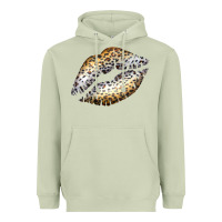 Matcha Cheetah Lips Heavyweight Hoodie - Bettercallsaul